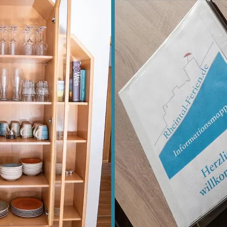 Apartment Rheintal-ferien - 90 Qm Mit Wine & Style - Dein Urlaub Am Rhein Niederheimbach